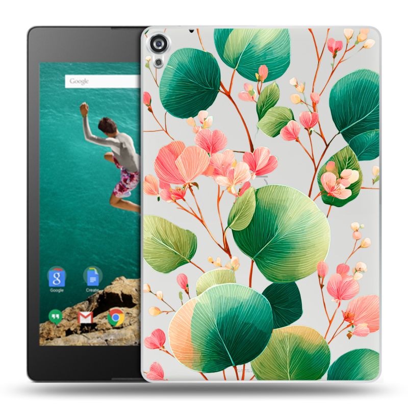 Пластиковый чехол на Google Nexus 9 с принтом женский Пластиковый чехол на Google Nexus 9 с принтом женский