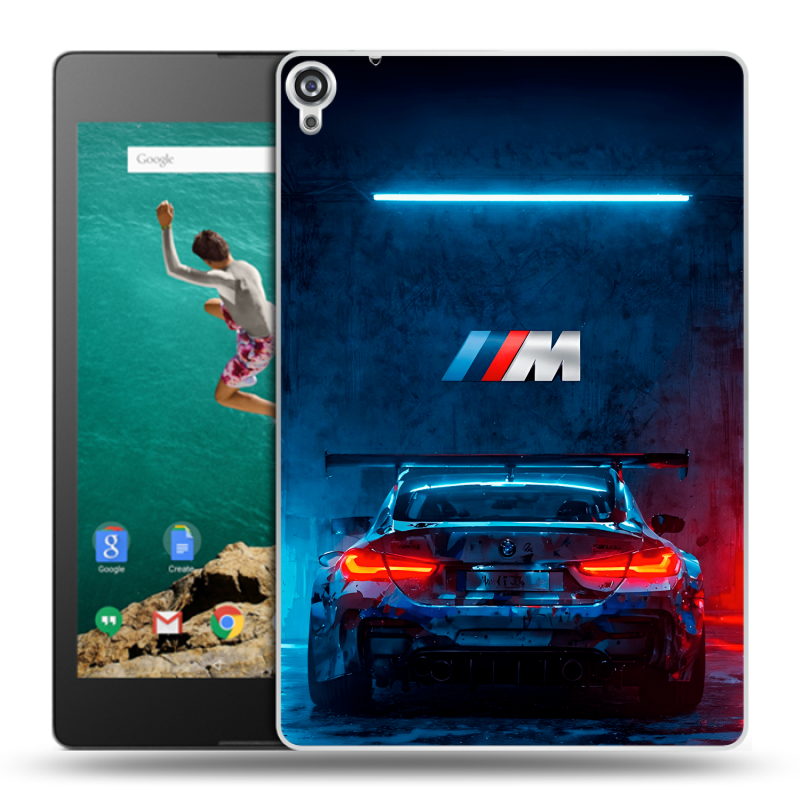 Пластиковый чехол на Google Nexus 9 с принтом BMW БМВ Пластиковый чехол на Google Nexus 9 с принтом BMW БМВ