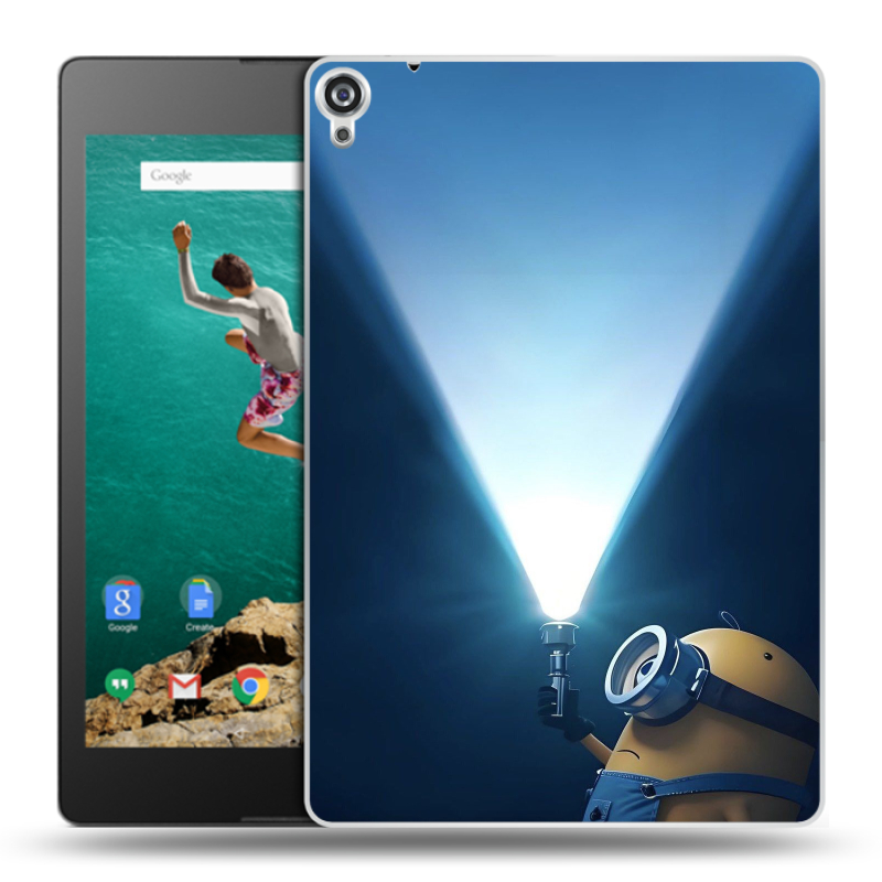 Пластиковый чехол на Google Nexus 9 с принтом Миньоны Пластиковый чехол на Google Nexus 9 с принтом Миньоны