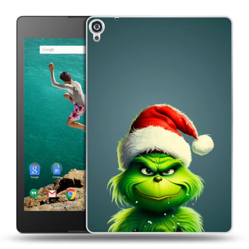Пластиковый чехол на Google Nexus 9 с принтом Новый год Пластиковый чехол на Google Nexus 9 с принтом Новый год