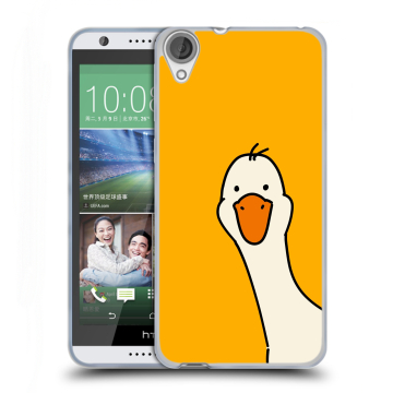 Силиконовый чехол на HTC Desire 820 с принтом Утка