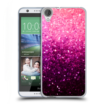 Силиконовый чехол на HTC Desire 820 с принтом Блестки Силиконовый чехол на HTC Desire 820 с принтом Блестки