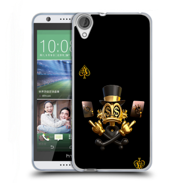Силиконовый чехол на HTC Desire 820 с принтом Золотой скрудж макдак Силиконовый чехол на HTC Desire 820 с принтом Золотой скрудж макдак