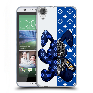 Силиконовый чехол на HTC Desire 820 с принтом Луи робот