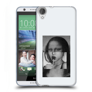 Силиконовый чехол на HTC Desire 820 с принтом Мона Лиза
