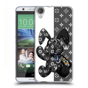 Силиконовый чехол на HTC Desire 820 с принтом Луи робот