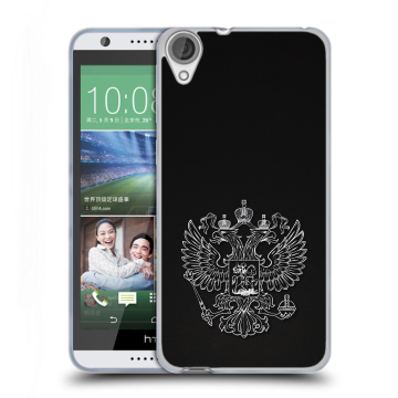 Силиконовый чехол на HTC Desire 820 с принтом Герб России Силиконовый чехол на HTC Desire 820 с принтом Герб России