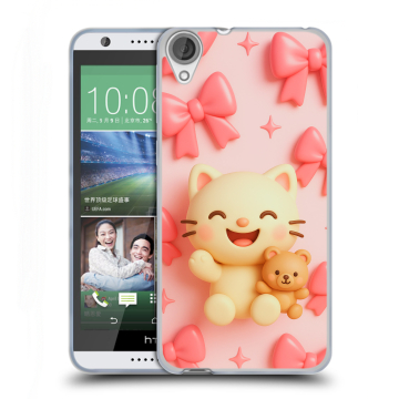 Силиконовый чехол на HTC Desire 820 с принтом для девочек