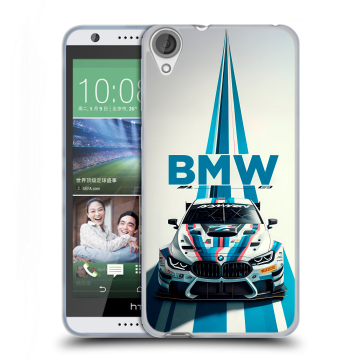 Силиконовый чехол на HTC Desire 820 с принтом БМВ BMW