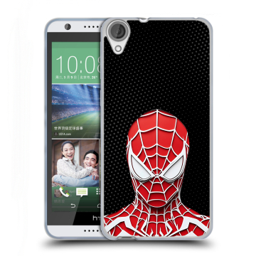 Силиконовый чехол на HTC Desire 820 с принтом человек паук spiderman
