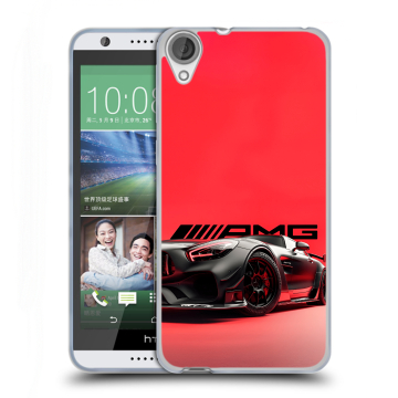 Силиконовый чехол на HTC Desire 820 с принтом Мерседес Mercedes AMG Силиконовый чехол на HTC Desire 820 с принтом Мерседес Mercedes AMG