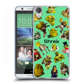Силиконовый чехол на HTC Desire 820 с принтом Шрек Shrek Силиконовый чехол на HTC Desire 820 с принтом Шрек Shrek