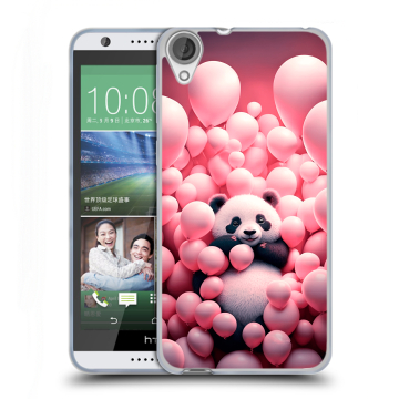 Силиконовый чехол на HTC Desire 820 с принтом Панда