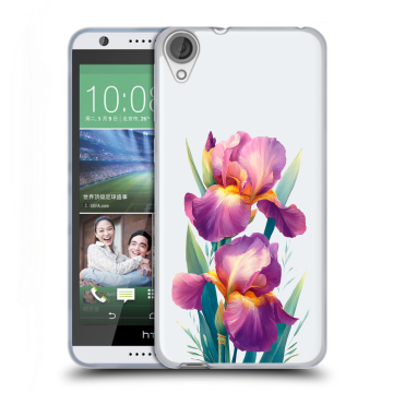 Силиконовый чехол на HTC Desire 820 с принтом Цветы орхидеи Силиконовый чехол на HTC Desire 820 с принтом Цветы орхидеи