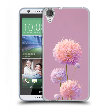 Силиконовый чехол на HTC Desire 820 с принтом Цветы Силиконовый чехол на HTC Desire 820 с принтом Цветы