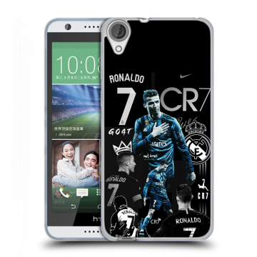 Силиконовый чехол на HTC Desire 820 с принтом Реал Роналдо Силиконовый чехол на HTC Desire 820 с принтом Реал Роналдо