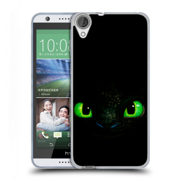 Силиконовый чехол на HTC Desire 820 с принтом Как приручить дракона