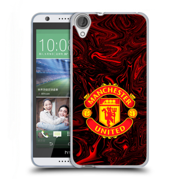 Силиконовый чехол на HTC Desire 820 с принтом Manchester United Силиконовый чехол на HTC Desire 820 с принтом Manchester United