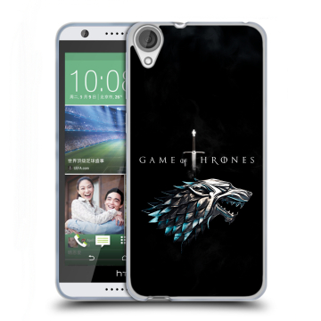 Силиконовый чехол на HTC Desire 820 с принтом Игра Престолов Game Thrones