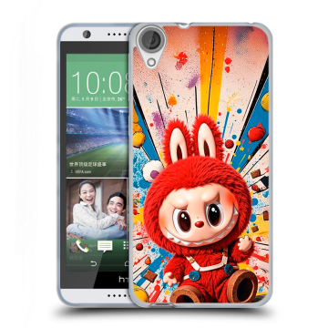 Силиконовый чехол на HTC Desire 820 с принтом Labubu Лабубу