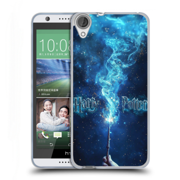 Силиконовый чехол на HTC Desire 820 с принтом Harry Potter Гарри Поттер