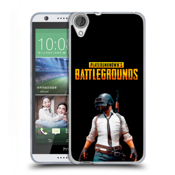 Силиконовый чехол на HTC Desire 820 с принтом PUGB ПАГБ