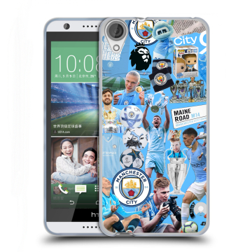 Силиконовый чехол на HTC Desire 820 с принтом Man City Манчестер Сити Силиконовый чехол на HTC Desire 820 с принтом Man City Манчестер Сити