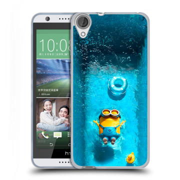 Силиконовый чехол на HTC Desire 820 с принтом Миньоны Силиконовый чехол на HTC Desire 820 с принтом Миньоны