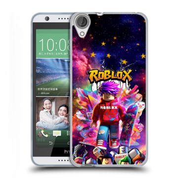 Силиконовый чехол на HTC Desire 820 с принтом Roblox Роблокс Силиконовый чехол на HTC Desire 820 с принтом Roblox Роблокс
