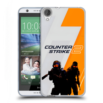 Силиконовый чехол на HTC Desire 820 с принтом Counter Strike