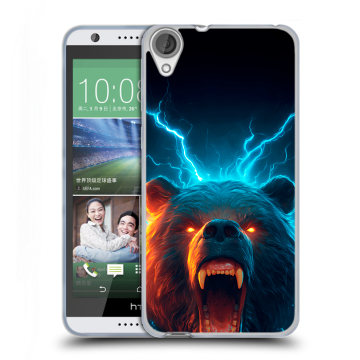 Силиконовый чехол на HTC Desire 820 с принтом Медведь Силиконовый чехол на HTC Desire 820 с принтом Медведь