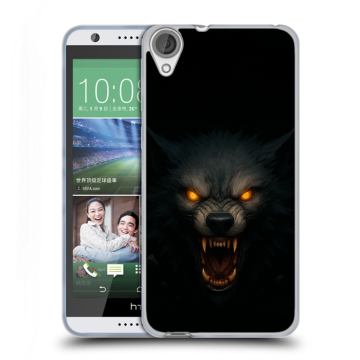 Силиконовый чехол на HTC Desire 820 с принтом Волк Силиконовый чехол на HTC Desire 820 с принтом Волк