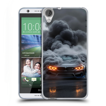 Силиконовый чехол на HTC Desire 820 с принтом BMW БМВ Силиконовый чехол на HTC Desire 820 с принтом BMW БМВ