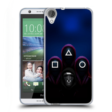 Силиконовый чехол на HTC Desire 820 с принтом Игра Кальмара Силиконовый чехол на HTC Desire 820 с принтом Игра Кальмара
