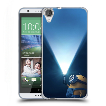 Силиконовый чехол на HTC Desire 820 с принтом Миньоны