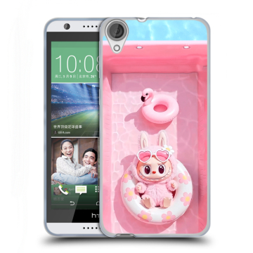 Силиконовый чехол на HTC Desire 820 с принтом Labubu Лабубу