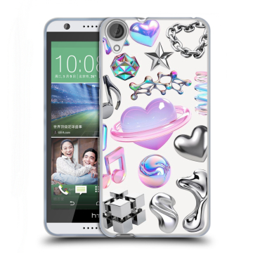 Силиконовый чехол на HTC Desire 820 с принтом Y2K
