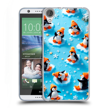Силиконовый чехол на HTC Desire 820 с принтом Новый год Силиконовый чехол на HTC Desire 820 с принтом Новый год