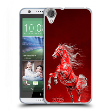 Силиконовый чехол на HTC Desire 820 с принтом Новый год Силиконовый чехол на HTC Desire 820 с принтом Новый год