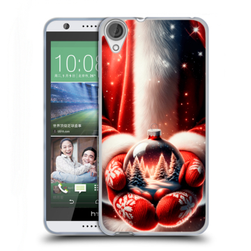 Силиконовый чехол на HTC Desire 820 с принтом Новый год Силиконовый чехол на HTC Desire 820 с принтом Новый год