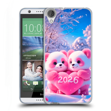 Силиконовый чехол на HTC Desire 820 с принтом Новый год Силиконовый чехол на HTC Desire 820 с принтом Новый год