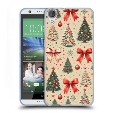 Силиконовый чехол на HTC Desire 820 с принтом Новый год Силиконовый чехол на HTC Desire 820 с принтом Новый год