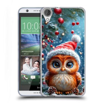 Силиконовый чехол на HTC Desire 820 с принтом Новый год Силиконовый чехол на HTC Desire 820 с принтом Новый год