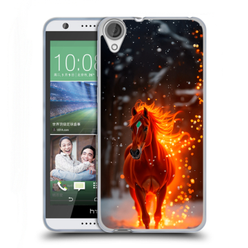 Силиконовый чехол на HTC Desire 820 с принтом Новый год Силиконовый чехол на HTC Desire 820 с принтом Новый год