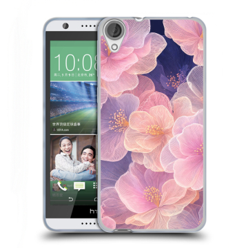 Силиконовый чехол на HTC Desire 820 с принтом женский Силиконовый чехол на HTC Desire 820 с принтом женский