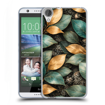 Силиконовый чехол на HTC Desire 820 с принтом женский