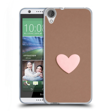 Силиконовый чехол на HTC Desire 820 с принтом женский