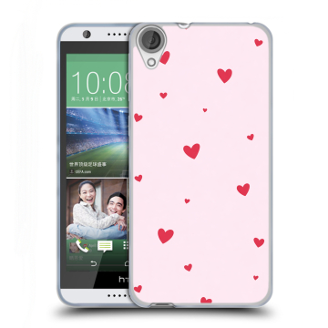Силиконовый чехол на HTC Desire 820 с принтом для девочек