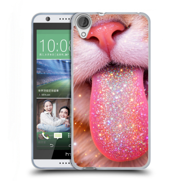 Силиконовый чехол на HTC Desire 820 с принтом для девочек