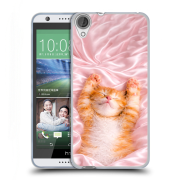 Силиконовый чехол на HTC Desire 820 с принтом женский
